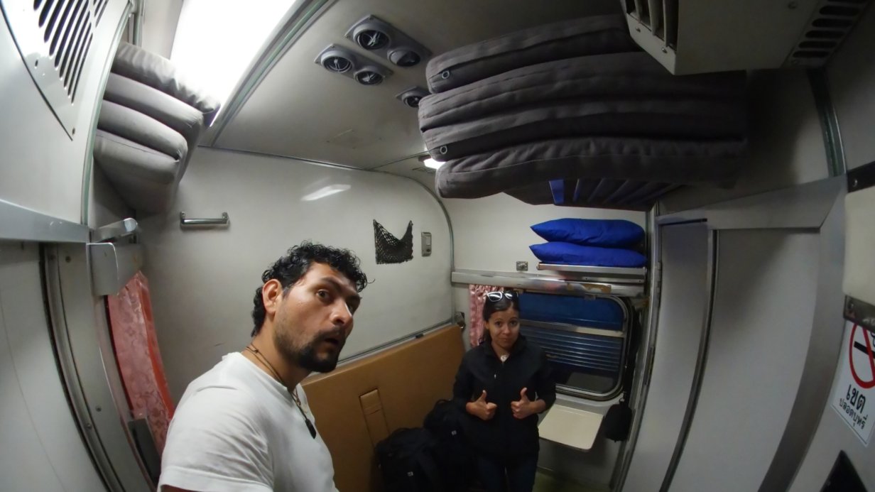 Un viaje de 14 Hrs en tren